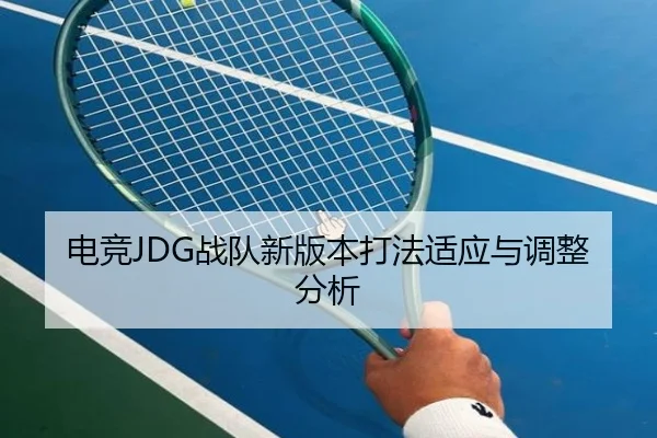电竞JDG战队新版本打法适应与调整分析